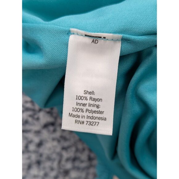 SO Tiered Button Up Maxi Skirt Size 18 Pull On Boho Fairy Grunge Hippie Blue - Picture 10 of 10